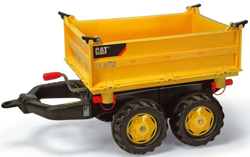 Mega Trailer yellow – 121533 by Rolly Toys – product photo