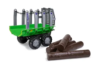 rollyTimber Trailer – 122158 von Rolly Toys – Produktfoto 3 von 4