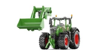 siku Fendt 728 Vario Set mit Frontlader – 3298 · 1:32 van Siku – productfoto 1 van 4