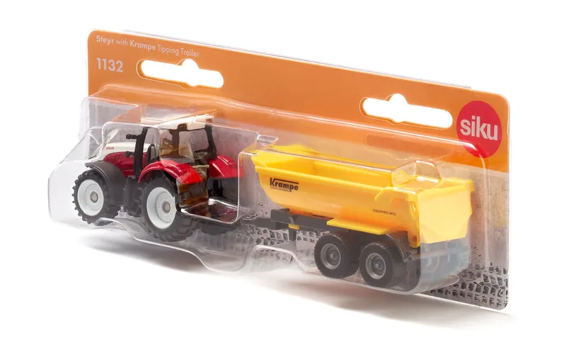 siku Steyr avec benne basculante Krampe – 1132 de Siku – photo du produit 2 sur 4