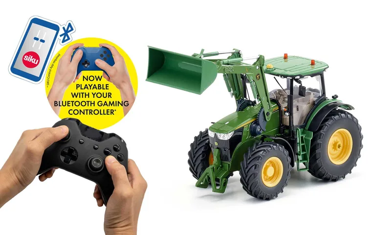 SIKUCONTROL John Deere 7310R mit Frontlader – 6792 · 1:32 von Siku – Produktfoto 1 von 4