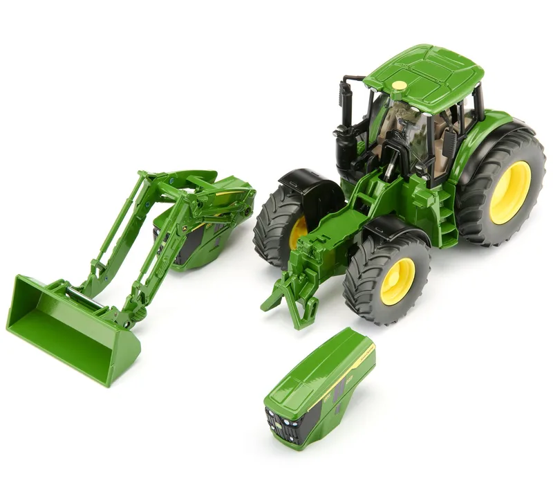 siku John Deere 6M 220 mit Frontlader – 3666 · 1:32 van Siku – productfoto 1 van 4