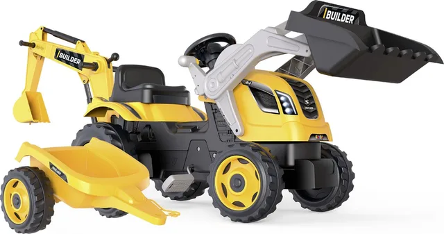 Builder Max tractor + trailer