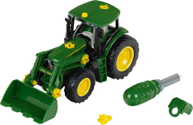 Spielzeug-Traktor John Deere, mit Frontlader