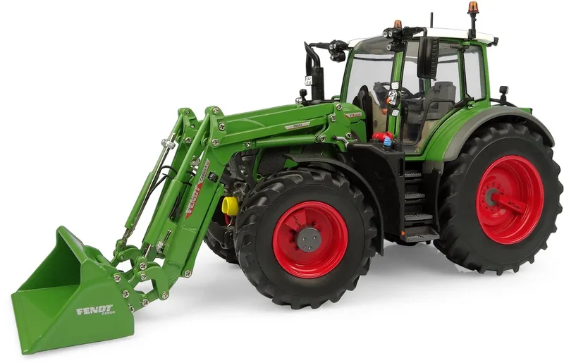 Fendt 515 Vario met Voorlader 1:32 von Universal Hobbies in Rood – Produktfoto