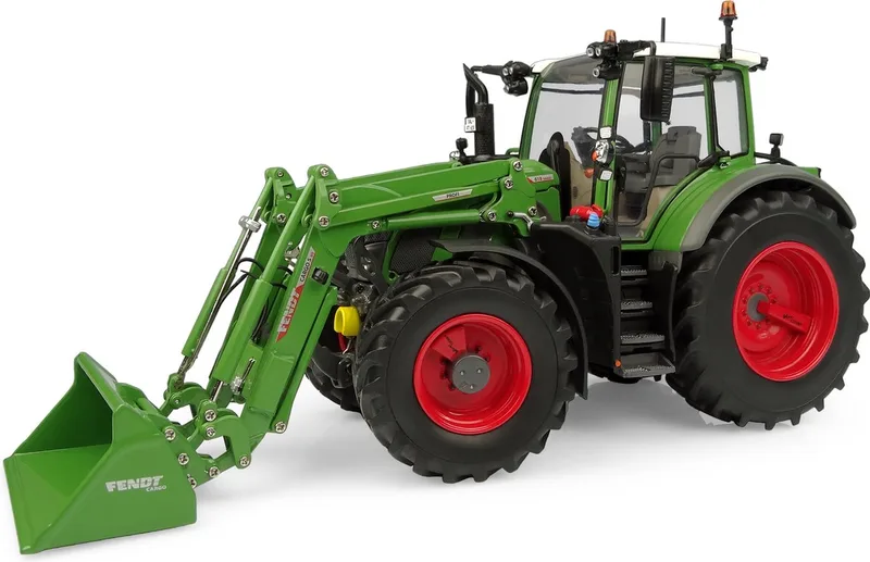 Fendt 618 Vario met Voorlader 1:32 by Universal Hobbies in Groen – product photo