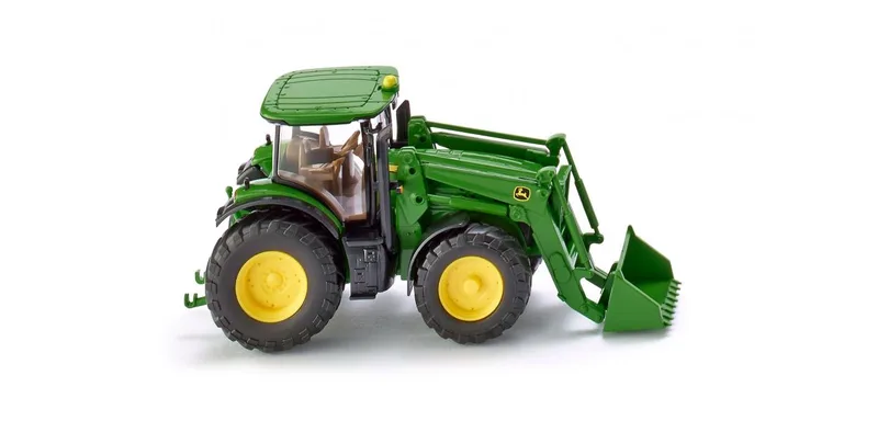 John Deere 7280R avec chargeur frontal – 035802 · 1:87 de Wiking – photo du produit