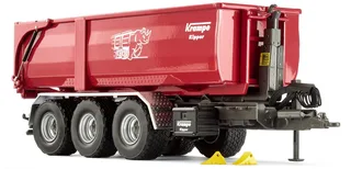 Krampe Hakenlift THL 30 L met Abrollcontainer Big Body 750 – 077826 · 1:32 van Wiking – productfoto 1 van 4
