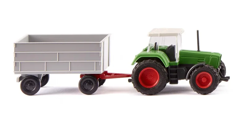 Fendt Favorit avec remorque – 096003 · 1:160 de Wiking – photo du produit