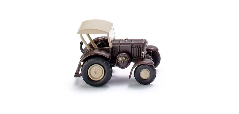 Lanz Bulldog with Dach - braun – 095139 · 1:160 by Wiking – product photo