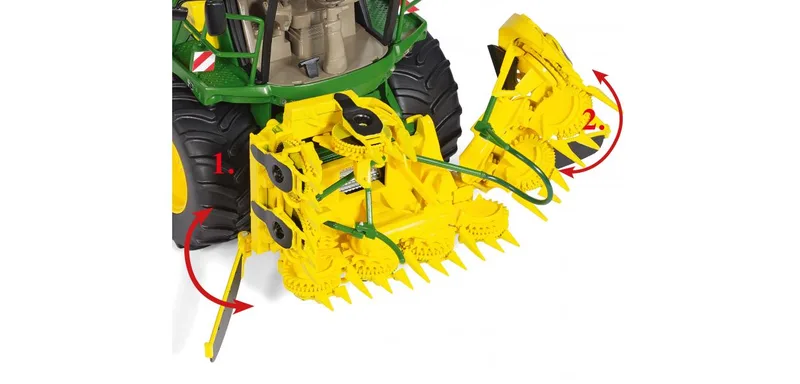 John Deere veldhakselaar 8500i – 077832 · 1:32 van Wiking – productfoto 3 van 4