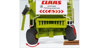 Claas combine harvester Commandor 116 CS – 077834 · 1:32 by Wiking – interior photo 3 of 3