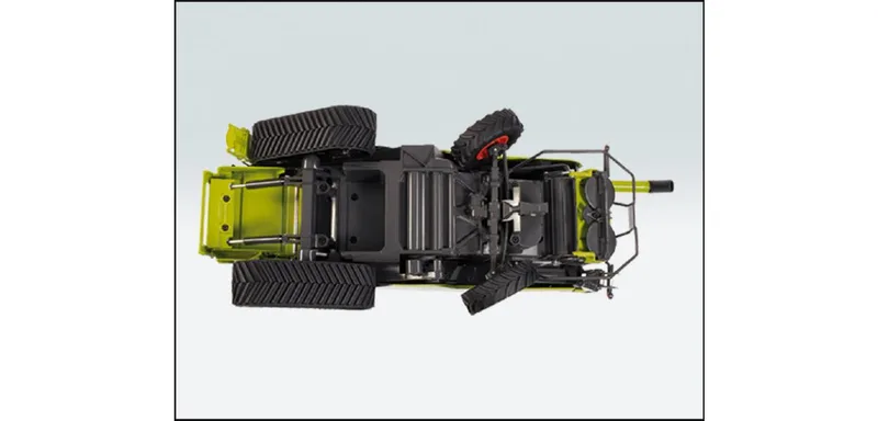 Claas Lexion 760TT maaidorser met V 1200 graanmaaibord – 077824 · 1:32 van Wiking – sfeerfoto 4 van 4