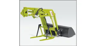 Claas Arion 430 met voorlader 120 – 077829 · 1:32 van Wiking – sfeerfoto 2 van 4