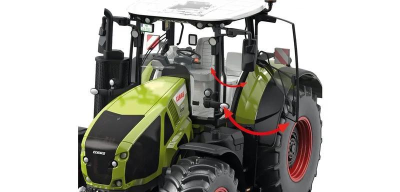 Claas Axion 950 – 077863 · 1:32 by Wiking – interior photo 3 of 4