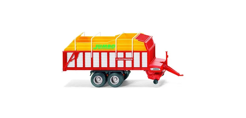 Heuladewagen Pöttinger – 038140 · 1:87 de Wiking – photo du produit