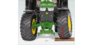 John Deere 7310R – 077837 · 1:32 von Wiking – Ambientefoto 2 von 2
