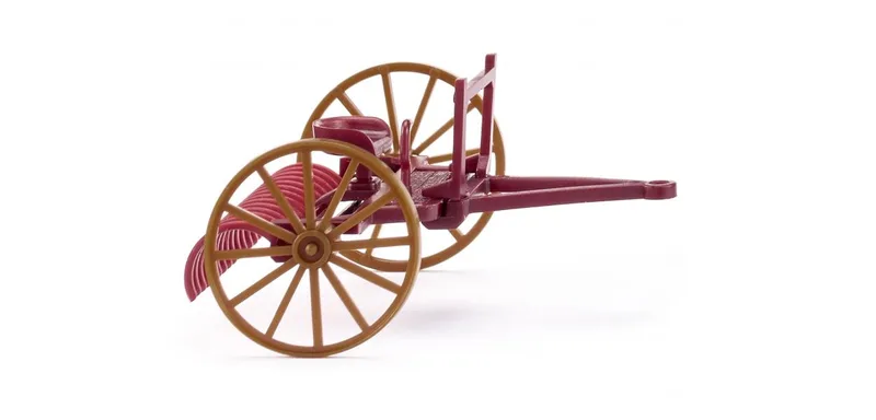 Schlepprechen - weinrot – 088904 · 1:87 by Wiking – product photo