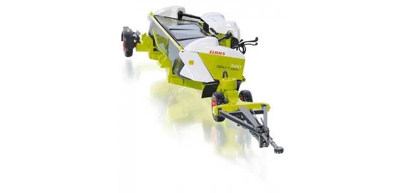 Claas Direct Disc 520 with Schneidwerkwagen – 077825 · 1:32 by Wiking – product photo 1 of 4