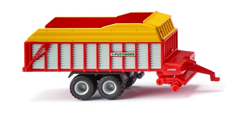 Pöttinger Jumbo forage wagon – 095602 · 1:160 by Wiking – product photo