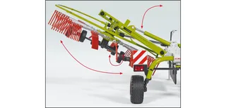 Claas rake Liner 2600 – 077828 · 1:32 by Wiking – interior photo 2 of 4