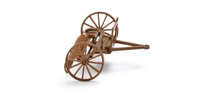 Schlepprechen - braun – 088903 · 1:87 von Wiking – Produktfoto