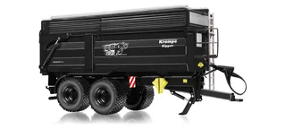Krampe Big Body 650 Hinterkipper met Silageaufsatz – 077871 · 1:32 van Wiking – productfoto 2 van 4