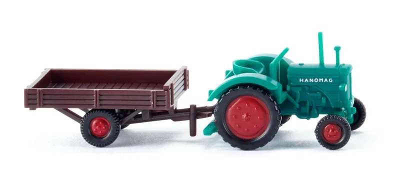 Hanomag R16 with trailer – 095303 · 1:160 by Wiking – product photo