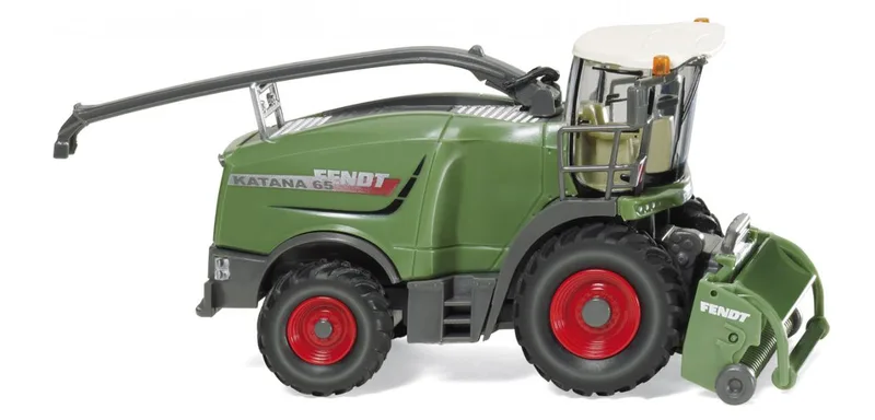 Fendt Katana 65 with Gras pick-up – 038960 · 1:87 by Wiking – product photo