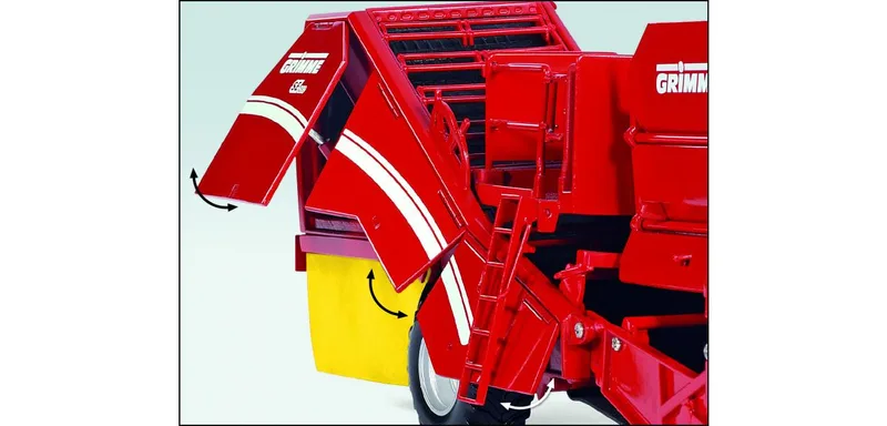 Grimme Bunkerroder SE 260 – 077816 · 1:32 by Wiking – interior photo 3 of 4