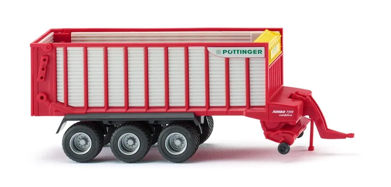 Pöttinger Jumbo Combiline opraapwagen – 038138 · 1:87 van Wiking – productfoto