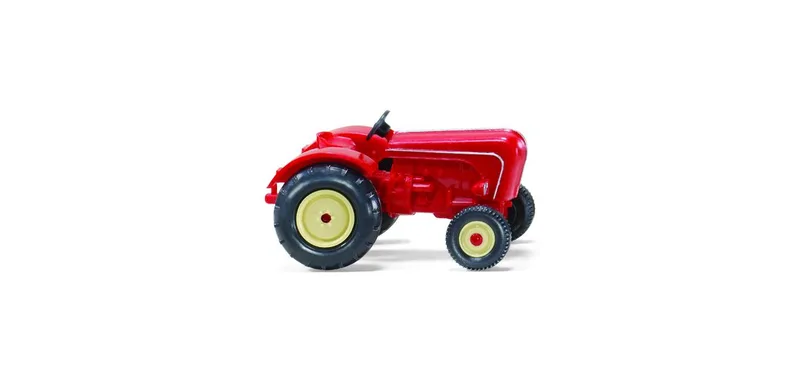 Porsche Schlepper - rot – 087804 · 1:87 von Wiking – Produktfoto