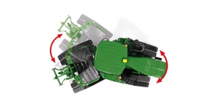John Deere 9620RX – 077849 · 1:32 by Wiking – product photo 2 of 4