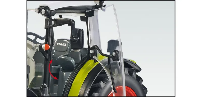 Claas Arion 420 – 077811 · 1:32 by Wiking – interior photo 3 of 4