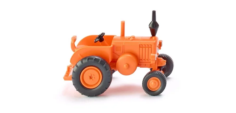 Pampa Schlepper - hellrotorange – 088049 · 1:87 von Wiking – Produktfoto