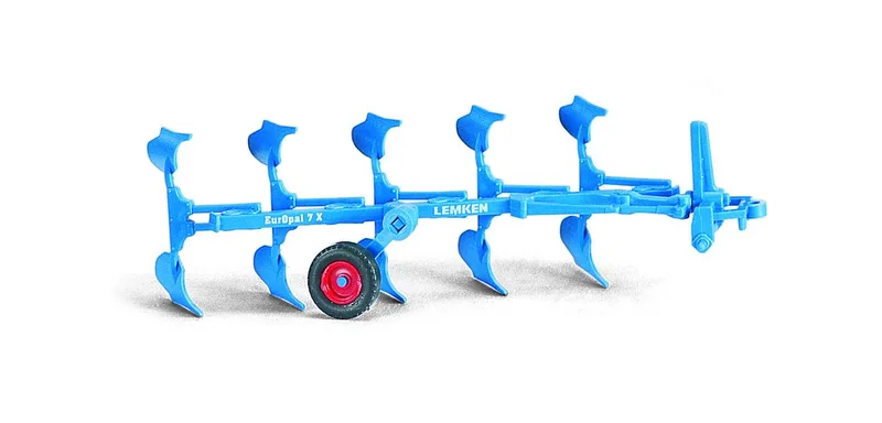 Lemken-plough EurOpal 7X – 037801 · 1:87 by Wiking – product photo