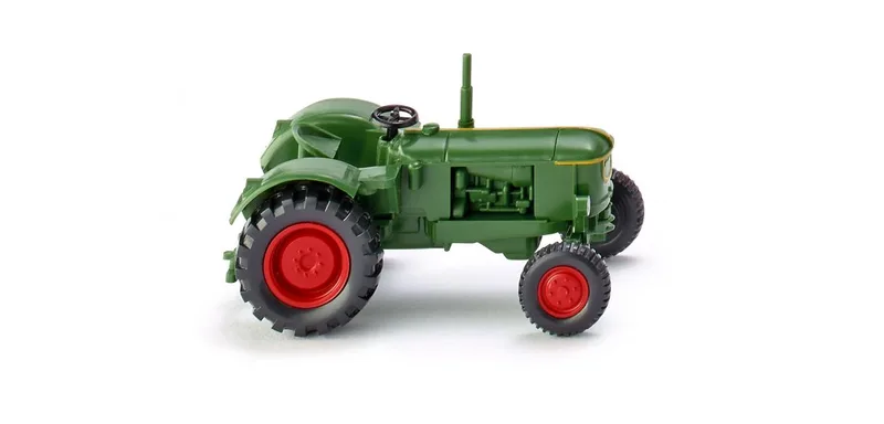 Deutz tractor D 40 L - groen – 088102 · 1:87 van Wiking – productfoto