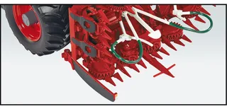 Fendt Katana 85 forage harvester – 077813 · 1:32 by Wiking – interior photo 3 of 4