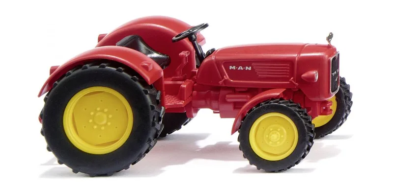 MAN 4R3 - verkehrsrot – 088403 · 1:87 by Wiking – product photo