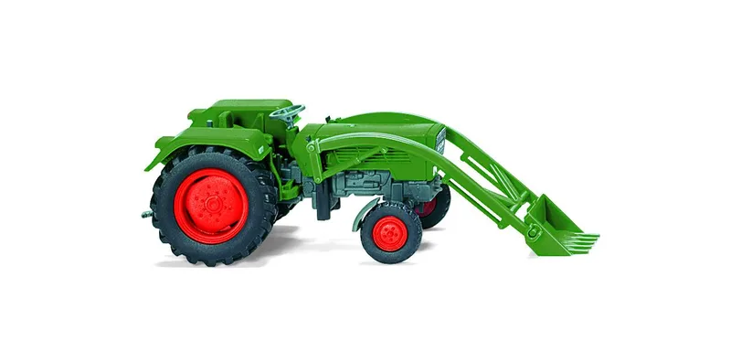 Fendt Farmer 2S with front loader – 089002 · 1:87 by Wiking – product photo
