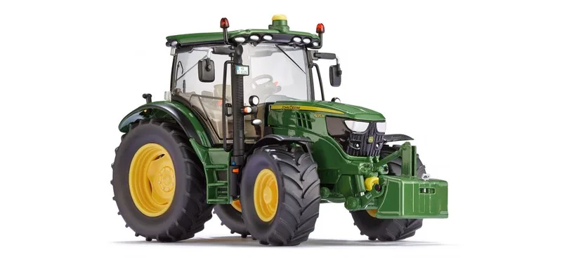 John Deere 6125R – 077318 · 1:32 by Wiking – product photo