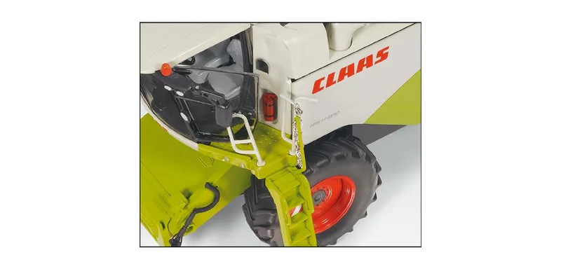 Claas Tucano 570 maaidorser met graanmaaibord V 930 – 077817 · 1:32 van Wiking – productfoto 1 van 4