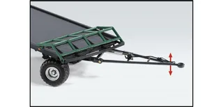 Oehler Zweiachs- Ballentransportwagen ZDK 120 B – 077831 · 1:32 van Wiking – sfeerfoto 2 van 2