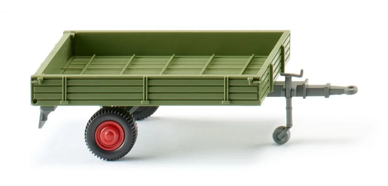 Fortuna Einachsanhänger - resedagrün – 088738 · 1:87 de Wiking – photo du produit