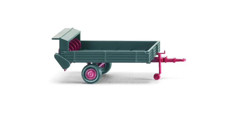 Fortuna Stalldung-Breitstreuer - schwarzgrau – 088701 · 1:87 von Wiking – Produktfoto