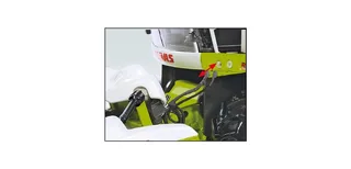 Claas Direct Disc 520 with Schneidwerkwagen – 077825 · 1:32 by Wiking – product photo 4 of 4