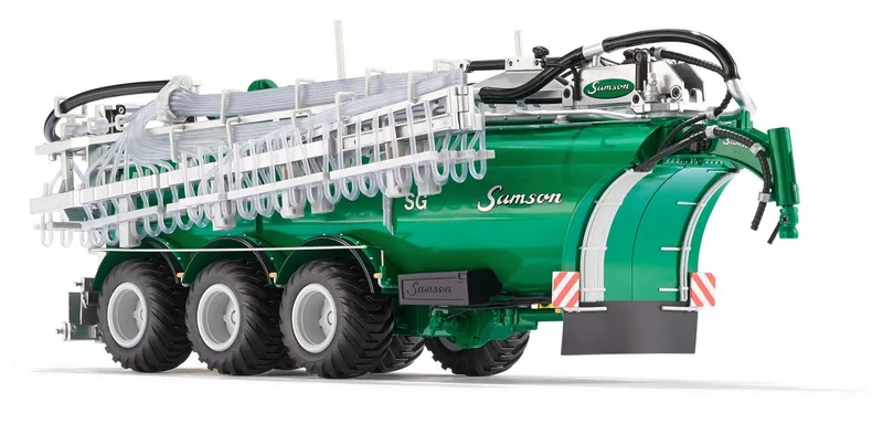 Samson Fasswagen SG28 – 077311 · 1:32 by Wiking – product photo