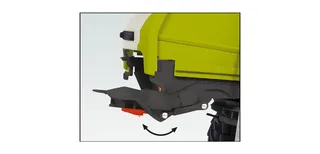 Claas Tucano 570 maaidorser met graanmaaibord V 930 – 077817 · 1:32 van Wiking – productfoto 4 van 4