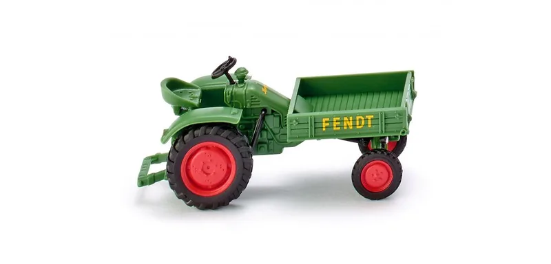 Fendt Geräteträger - groen – 089940 · 1:87 van Wiking – productfoto