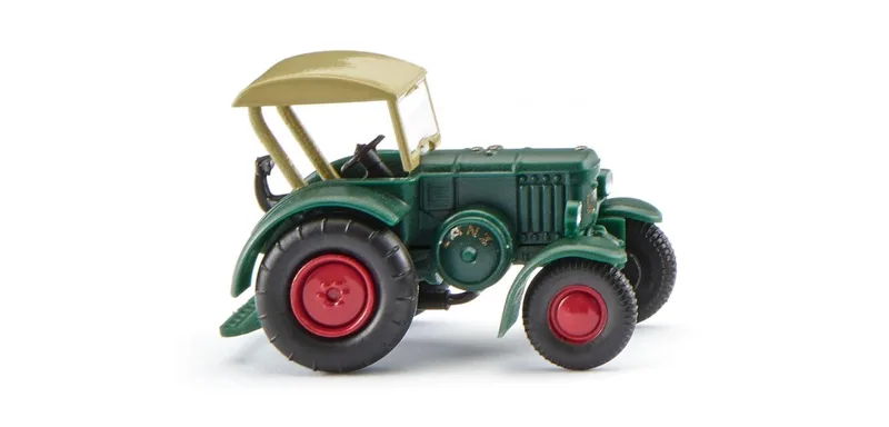 Lanz Bulldog with Dach - green – 095138 · 1:160 by Wiking – product photo
